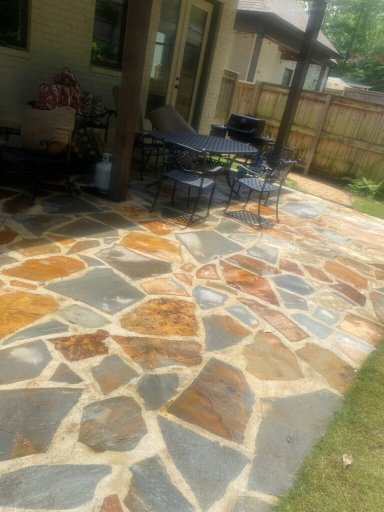 Patio Pressure Washing, Mold and Mildew Removal Cleaning in Birmingham AL