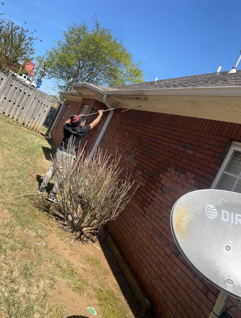 Brick Home Pressure Washing, Mold and Mildew Removal Cleaning in Birmingham, AL